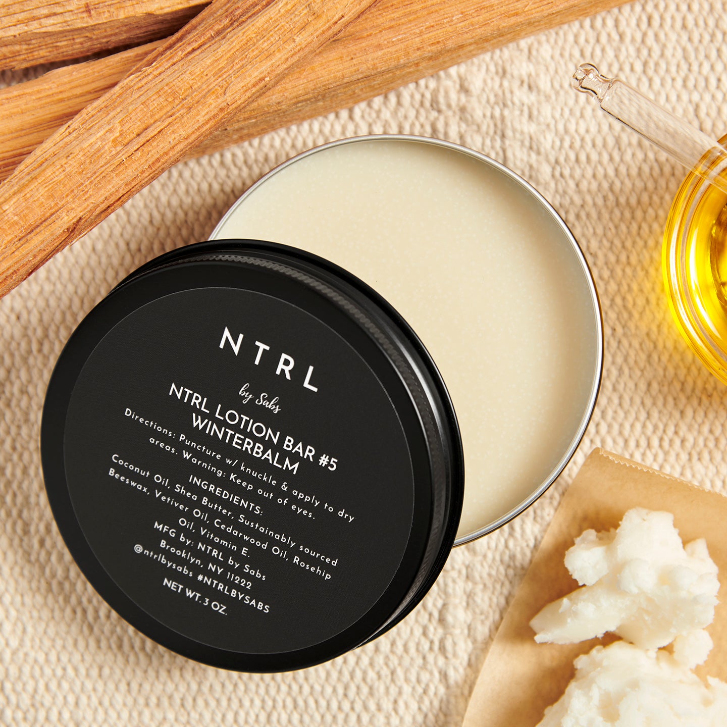 3 oz. NTRL Lotion Bar #5 Winterbalm